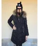 Зимно яке с естествен пух на качулката и още модели, снимка 2