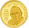 Златна монета "Ханс-Дитрих Геншер" 2017, снимка 1