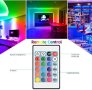 RGB LED светлинна лента, TV LED подсветки LED лента светлини с дистанционно - 5 метра, снимка 1 - Лед осветление - 42531593