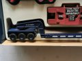1/50 Corgi Pickfords Корги Diamond T Ballast Truck (x2) With 24 Wheel Girder Trailer & Stee, снимка 4