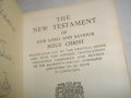 Стара Джобна Библия На Англ.Език-1809г-"New Testament"-New York-Since 1809, снимка 7