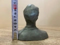 Бюст на Сергей Есенин, метал, снимка 3