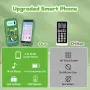 Детски играчка смартфон, телефон за игра за малки деца за момчета, фалшив телефон с динозавър , снимка 2