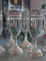 Сребърни 800 проба чаши-сребро, за вино, вода, или шампанско-вместимост 180- 250 мл., снимка 5