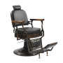 Бръснарски стол Vetus - черен, снимка 1 - Бръснарски столове - 44653259