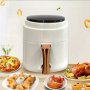 8 литра Air Fryer - Уред за здравословно готвене с горещ въздух , 1400 W, Тъч скрийн управление, снимка 2