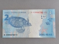 Банкнота - Бразилия - 2 реала UNC | 2010г., снимка 2