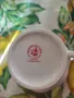 фина порцеланова чаша Англия с животни, снимка 2