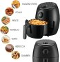 Фритюрник с горещ въздух ECOFRY
, 1000W, 2 л, Черен, снимка 4