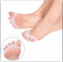 Силиконови шини за коригиране на пръстите на краката Hallux, снимка 8