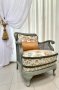 Кресло, масив и ратан, снимка 1 - Дивани и мека мебел - 39511551
