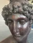 Canova Paris 70см-15кг/голяма бронзова фигура-бюст на Парис/модел Антонио Канова, снимка 8