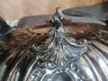 посребрена барокова фруктиера,купа, снимка 8