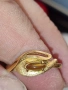 Златен пръстен 14 к , снимка 6