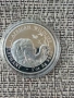 Сребърна монета 1OZ Сомалийски слон 2018, снимка 1