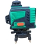 4D Лазерен Нивелир с 16 Линии (Четири Точков), Самонивелиращ се, със Зелен Лазер с тринога, снимка 10