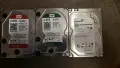3бр. 2TB HDD 3.5" на 100%, снимка 1