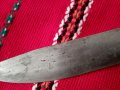 Стар Нож С Дървена Стара Кания за Силяха Пояса, снимка 4