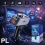 Bluetooth FM Transmitter Q18 – Безжично аудио, Hands-Free разговори и USB зареждане за авт Код P2001, снимка 4