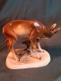 немска порцеланова фигурка сърна GDR , снимка 3