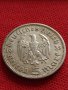 СРЕБЪРНА МОНЕТА 5 райхсмарки 1935г. Германия Трети Райх PAUL VON HINDENBURG 25232, снимка 1