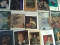 Диплянки пълни с картички от художници от цял свят запазени пълен комплект за ценители, снимка 8