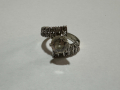 Дамски сребърен пръстен 925, 6,94гр, снимка 3