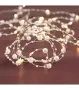 LED лампички перли светлини кабел верига диоди светеща за украса декорация , снимка 2