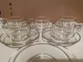 Стъклен сервиз с маркировка, снимка 2