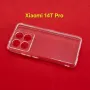 Xiaomi 14T Pro силиконов гръб защита на камерите черен прозрачен , снимка 3