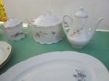 Български порцелан супник,чайник,чинии и др 19 части, снимка 15
