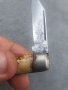 Английски джобен нож с канадски мотив на дръжката , снимка 2