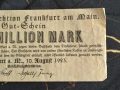 Райх банкнота - Германия - 1 000 000 марки | 1923г., снимка 4