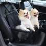 Седалка за кола за кучета, Кош за домашни любимци за автомобил, Столче за кола, снимка 2