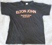 Тениска за персонала на Елтън Джон. Концерт 2017г