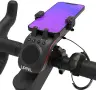 Чисто Нова Мултифункционална стойка за телефон за велосипед UPPEL 10-в-1 Bluetooth колонка LED фар.., снимка 1