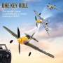 Радиоуправляем самолет P-51 Mustang, 6-осен жироскоп, XPILOT и Акробатични функции, снимка 3