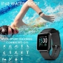 Нов водоустойчив смарт часовник 1.3'' дисплей, Bluetooth тракер, мониторинг на пулс и калории, снимка 3