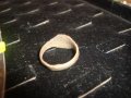 САЧАНЕН ВЪЗРОЖДЕНСКИ ПРЪСТЕН с БУКВА А СТАРИННА МАЙСТОРСКА ИЗРАБОТКА 73451, снимка 6
