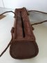 Винтидж френска чанта от 60-те естествена кожа цвят коняк, снимка 5