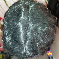 Черна перука на две опашки за парти, снимка 4 - Аксесоари за коса - 42699252