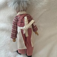 Колекционерска немска кукла Kein Spielzeug Puppen Für Erwachsene Sammler German Doll., снимка 3 - Колекции - 42756761