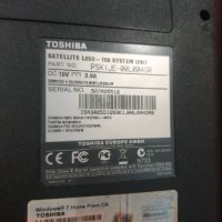 Лаптоп Toshiba L650, снимка 3 - Лаптопи за дома - 35552170