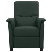 Масажен наклоняем стол, тъмнозелен, текстил, снимка 2 - Столове - 40362408