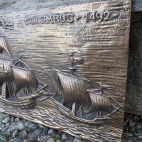 Бронзова скулптура пано флотилията на Христофор Колумб, снимка 2 - Пана - 30555858