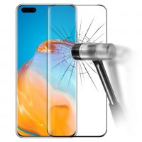 3D Пълнопокриващ стъклен протектор за Huawei P40 Pro, снимка 1 - Фолия, протектори - 29143361