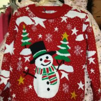 Коледни пуловери и блузки, снимка 1 - Детски пуловери и жилетки - 39010656