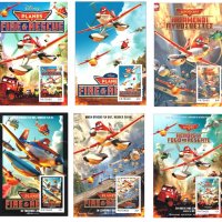 Чисти блокове Анимация Дисни Самолети 2: Пожар и спасяване 2022 от Тонго, снимка 1 - Филателия - 37333527