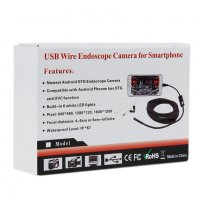 Ендоскопична Камера 2 in 1 PC and Android, снимка 1 - Камери - 29830285