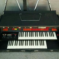 стар, ретро, винтидж професионален електронен синтезатор -орган WILGA, клавир, ел. орган, пиано, снимка 14 - Пиана - 30150553